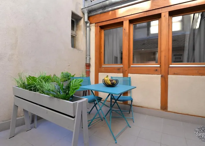 아파트 La Petite Terrasse Du Centre